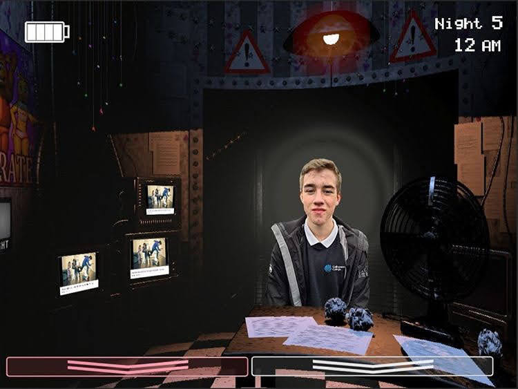 Juju on that Beat Accident FNAF - cav3y